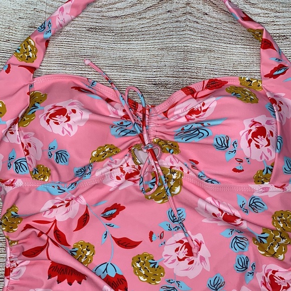 One piece how to tap swim floral print size XL - Picture 2 of 3